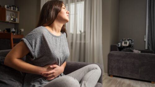 アファメーションで感情と身体に違和感を感じている様子